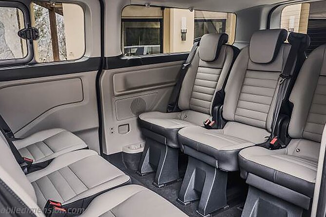 Shannon Airport to Galway Transfer - The Van Experience: Comfort, Wi-Fi, and Charger-Friendly Travel