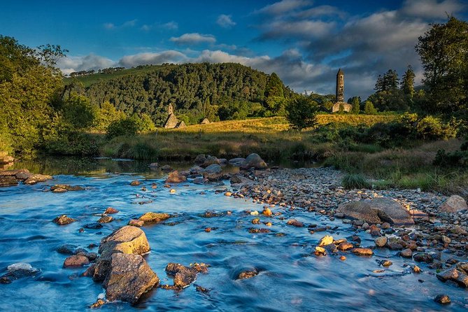 Shore Excursion from Dublin: Including Dublin highlights and Glendalough - Coach comfort, WiFi, and live commentary on a long day