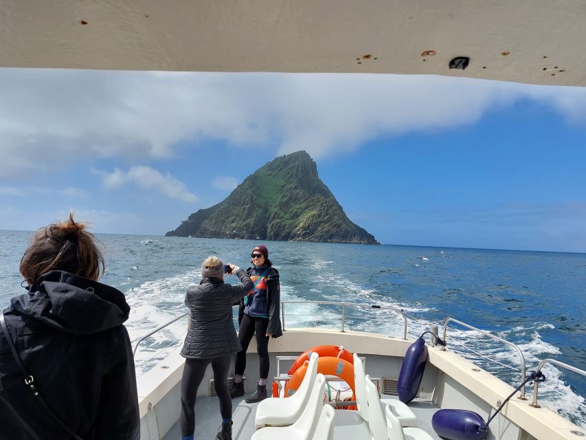 Skellig Michael: Skellig Sightseeing Cruise with AquaTerra - Puffin Island, Kerry Cliffs, and the Skellig Coast scenery you can actually photograph