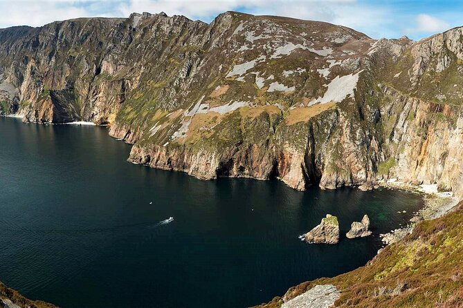 Slieve League cliffs cruise. Donegal. Guided. 1 ¾ hours. - Fintra beach and Muckross Head, plus a Blue Flag detour