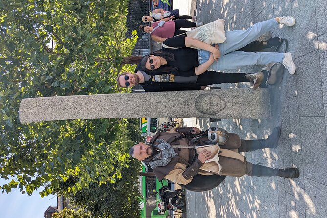 Walking Tour of Dublin’s Viking/Medieval Quarter with a Viking - Photos With Replica Weapons, Plus Luna at the End