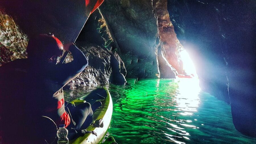 Wexford: Hook Peninsula Sea Cave Kayaking Experience - Baginbun Head: views, guided stops, and cave country